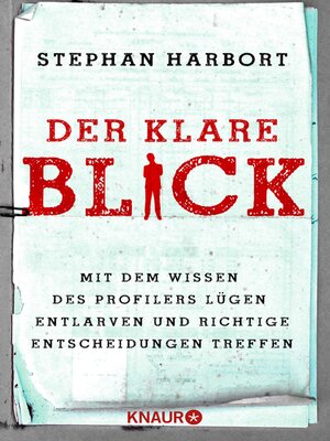 cover image of Der klare Blick